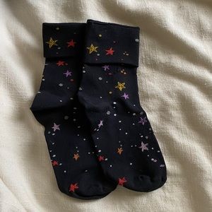 BP. x Claudia Sulewski Print Anklet Socks O/S